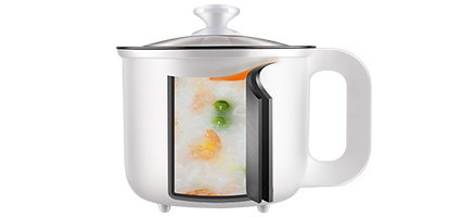 Recipe for Salt-Baked Chicken and Pumpkin Congee in Rice Maker Cooker