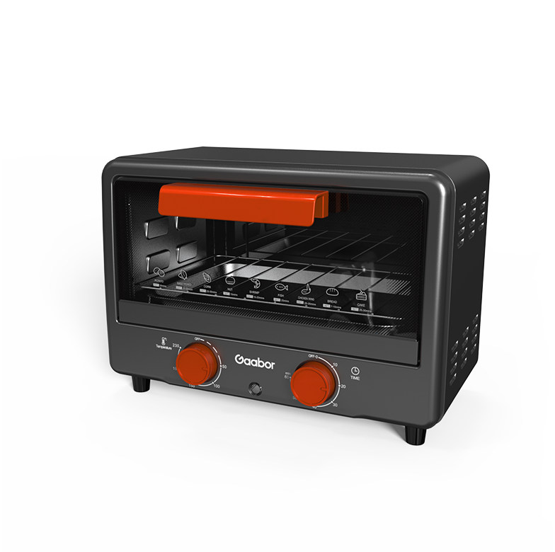 Small Portable Oven Electric, Home Electric Oven, Grey Electric Oven