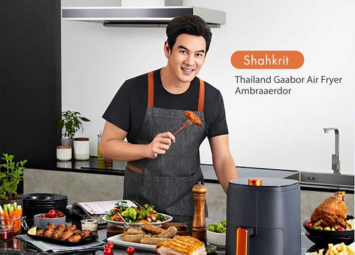 Shahkrit：Gaabor's First Fryer Ambassador