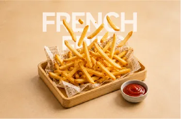 Fried Fresh French Fries